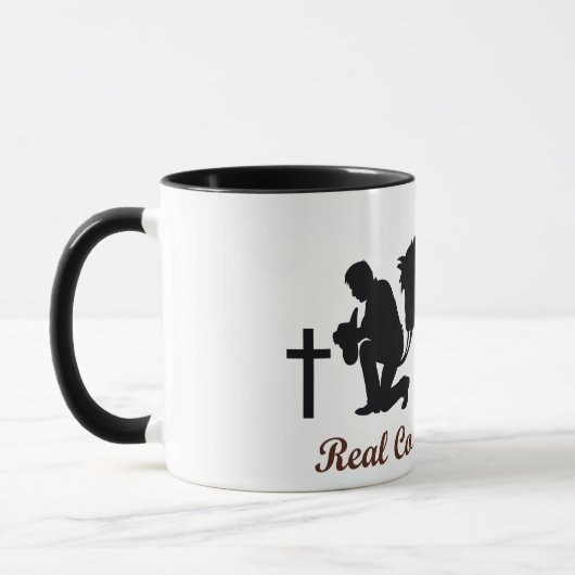 実在カウボーイ祈 マグカップ (左)