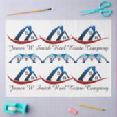 実在カスタマイズGift Wrap Tissue 薄葉紙 (クラフト)