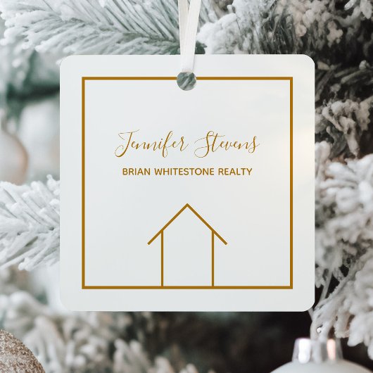 実在カスタム会社のエレガント金ゴールド ガラスオーナメント