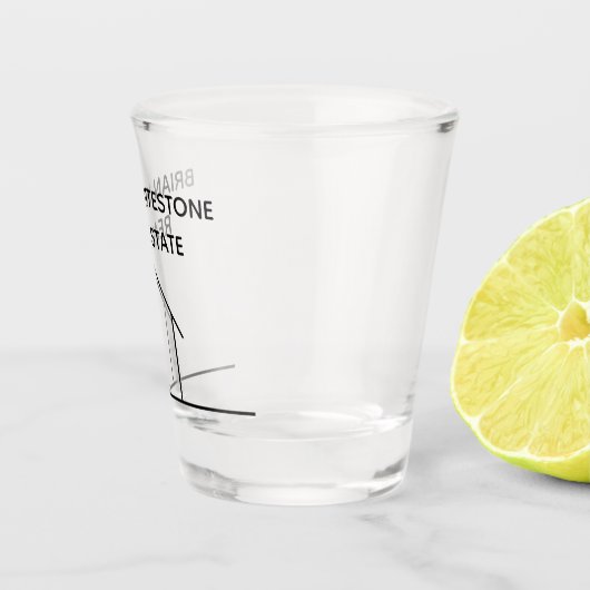 実在カスタム会社モダン不動産仲介業者 ショットグラス (右)