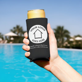 実在カスタム白黒不動産 スリム缶クーラー