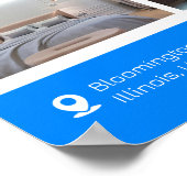 実在カスタム編集可能ポスター ポスター (角)