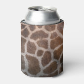 実在キリン毛皮詳細 缶クーラー (缶正面)
