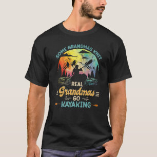 実在グランドマスゴーカヤックヤックカヤック女性カヌーK Tシャツ