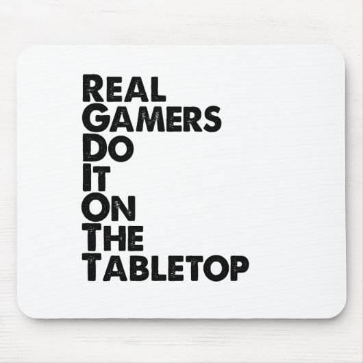 実在ゲーマー マウスパッド (正面)