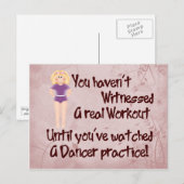 実在トレーニング ポストカード (正面/裏面)