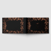 実在バラ金箔フローラ植物学結婚校 ゲストブック (全面)