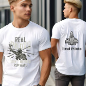 実在パイロットはRunaway Tシャツが不要 Tシャツ