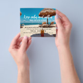 実在ビーチ発表 チラシ (手)