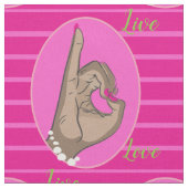 実在ピンクと緑の織物 ファブリック (クローズアップ)