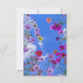 実在フローラフラットサンキューカードカスタマイズ,  サンキューカード (正面)