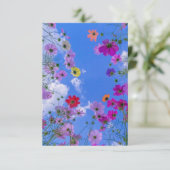 実在フローラフラットサンキューカードカスタマイズ,  サンキューカード (スタンド正面)