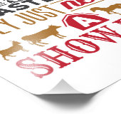 実在プリンセスはショーが必要なリングや輪家畜向けショー フォトプリント            (角)