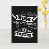 実在ボス引用文 カード (黄色い花)