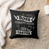 実在ボス引用文 クッション (ブランケット)