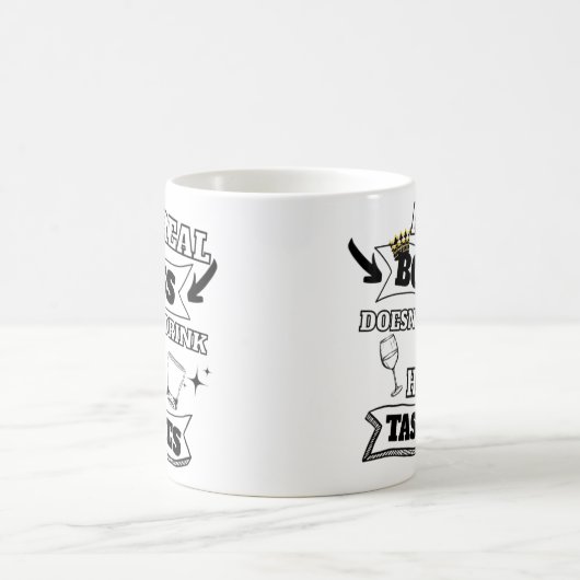 実在ボス引用文 コーヒーマグカップ (中央)