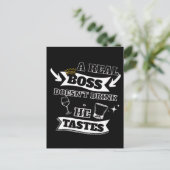 実在ボス引用文 ポストカード (スタンド正面)