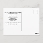 実在マーケティングブモダンラック ポストカード (裏面)