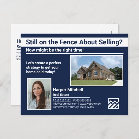 実在マーケティング宣伝用はがき ポストカード (正面/裏面)