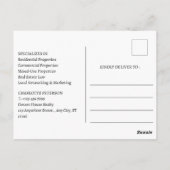 実在マーケティング農業 ポストカード (裏面)