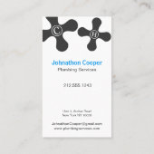 実在モダン水彩名刺 名刺 (裏面)