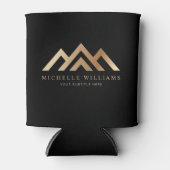 実在モダンEstate Promotion不動産仲介業者ロゴCan Co 缶クーラー (正面)