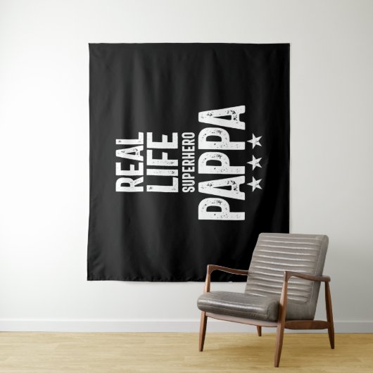 実在ライフスーパーヒーローパパ |父の贈り物 タペストリー (インサイチュ)