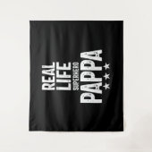 実在ライフスーパーヒーローパパ |父の贈り物 タペストリー (正面)