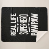 実在ライフスーパーヒーローポーポー |おじいちゃん シェルパブランケット (正面(横))