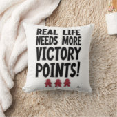 実在ライフビクトリーポイントボードゲーマーライフスタイル クッション (ブランケット)