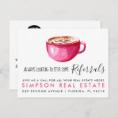 実在ラテ紹介 案内ポストカード (正面/裏面)