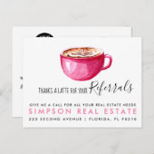 実在ラテ紹介 案内ポストカード (正面/裏面)