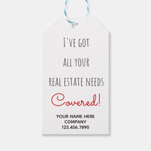実在不動産のニーズ ギフトタグ (正面)