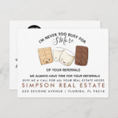 実在不動産の紹介発表 案内ポストカード (正面/裏面)