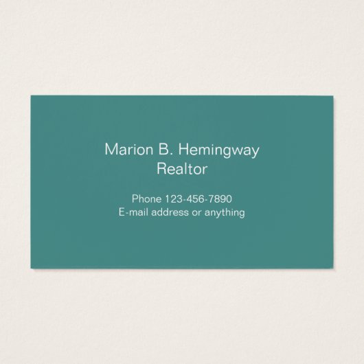 実在不動産の紹介 (裏面)