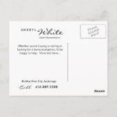 実在不動産はがき最近の販売イエローハウス ポストカード (裏面)