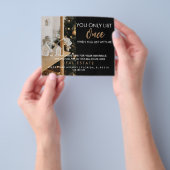 実在不動産はリスト時に一度だけリスト チラシ (手)