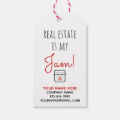 実在不動産は私のジャムギフトラベル ギフトタグ (正面)