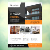 実在不動産ウィンドウの固定 ウィンドウサイン (シート3)