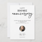 実在不動産エージェントハッピーホームアニバーサリー サンキューカード (正面)