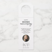 実在不動産エージェントハッピーホームアニバーサリー ボトルネックタグ (正面)