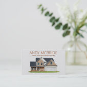 実在不動産エージェント、プロフェッショナルリアリティ販売 名刺 (スタンド正面)