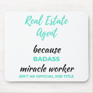 実在不動産エージェントBadass Miracle Worker 2 マウスパッド
