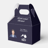 実在不動産クライアントDKブルークロージングギフト特典ボックス フェイバーボックス (裏面サイド)