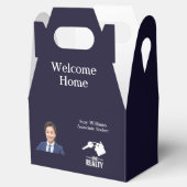 実在不動産クライアントDKブルークロージングギフト特典ボックス フェイバーボックス (オープン)