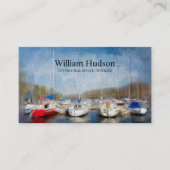 実在不動産コテージ及び船積み 名刺 (正面)