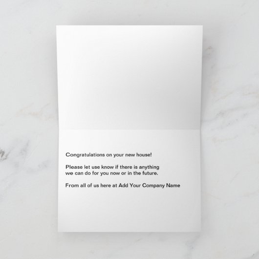 実在不動産サンキューカード カード (内部)