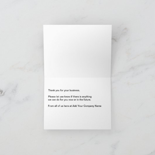 実在不動産サンキューカード サンキューカード (内部)