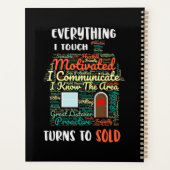 実在不動産セラーハウスワードアートデコール販売 プランナー手帳 (裏面)