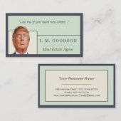 実在不動産テンプレート 名刺 (正面/裏面)